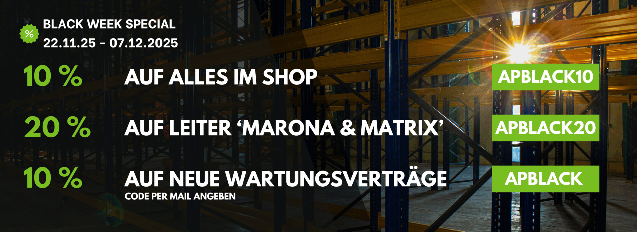 BLACK WEEK SPECIAL website